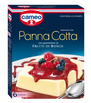 PANNA COTTA WITH MIX BERRIES - Cameo